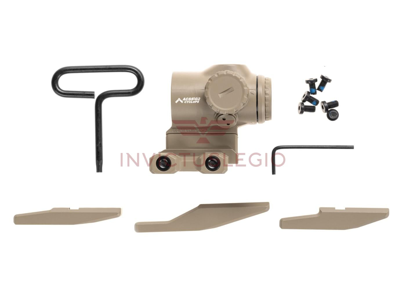 Primary Arms 1X SLX MICRO PRISM SCOPE ACSS CYCLOPS GEN 2 Tan - INVICTUSLEGIO