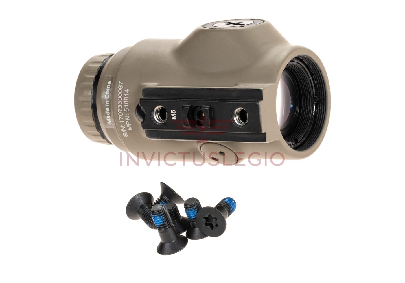 Primary Arms SLX 3X MICRO MAGNIFIER WITH ACEE PEGASUS RANGING RETICLE - INVICTUSLEGIO