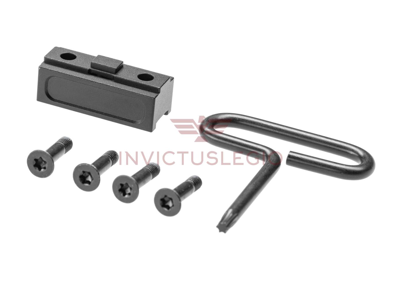 Primary Arms SLX FLIP-TO-SIDE MAGNIFIER MOUNT 1.93" RISER - 2 BOLT INTERFACE - INVICTUSLEGIO