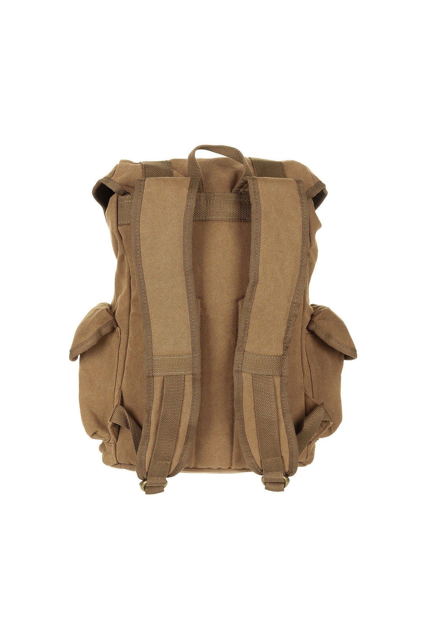 PureTrash Rucksack Canvas, "PT", Braun - INVICTUSLEGIO