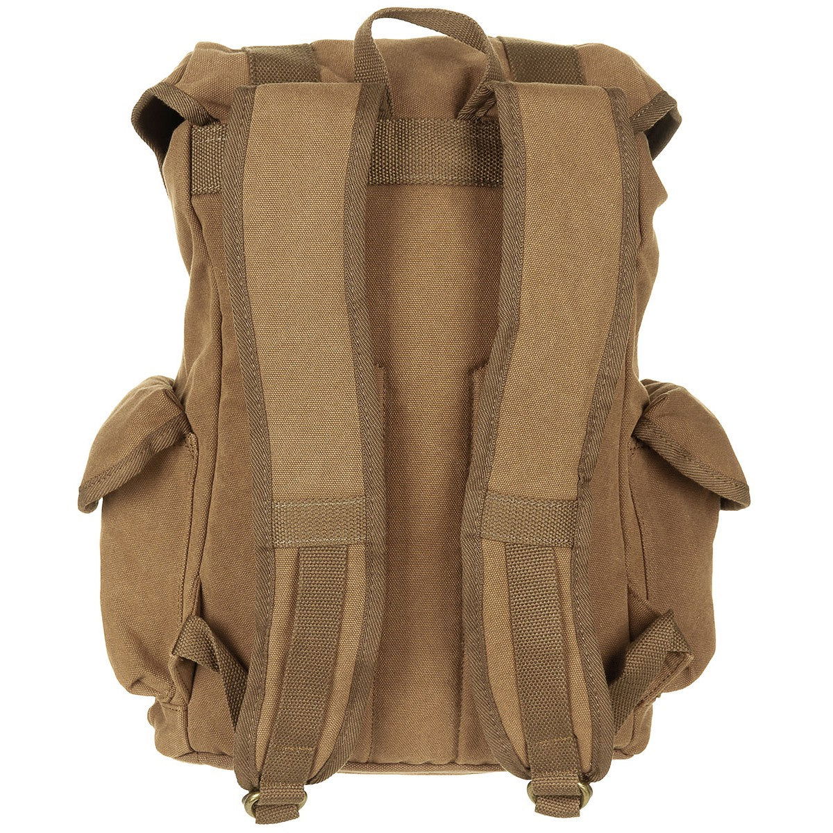 PureTrash Rucksack Canvas, "PT", Braun - INVICTUSLEGIO