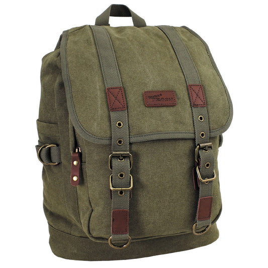 PureTrash Rucksack Canvas "PT"Oliv - INVICTUSLEGIO