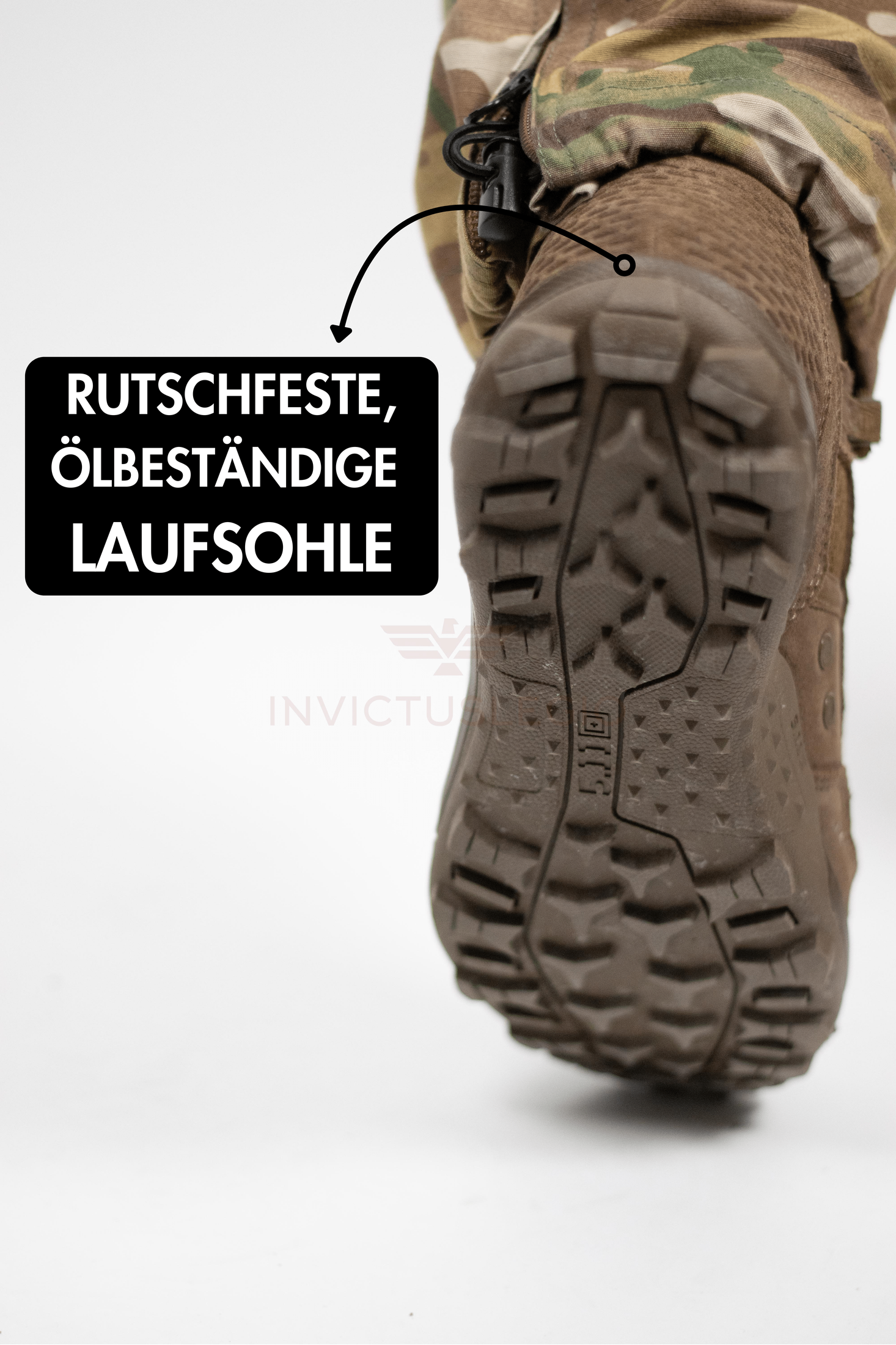 5.11 Tactical A/T NON-ZIP BOOTS 6" Dark Earth