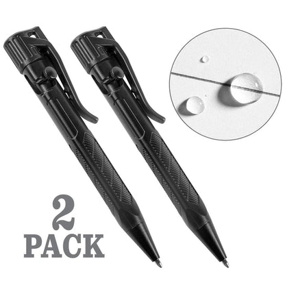 Rite in the Rain - Wasserdichter Stift Mini Bolt Action - 2 Stück - Schwarz - INVICTUSLEGIO