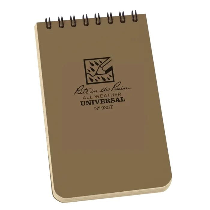 Rite in the Rain Notebook TOP-SPIRAL 3x5" Small - INVICTUSLEGIO