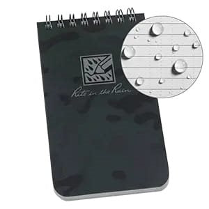 Rite in the Rain Notebook TOP-SPIRAL 3x5" Small - INVICTUSLEGIO