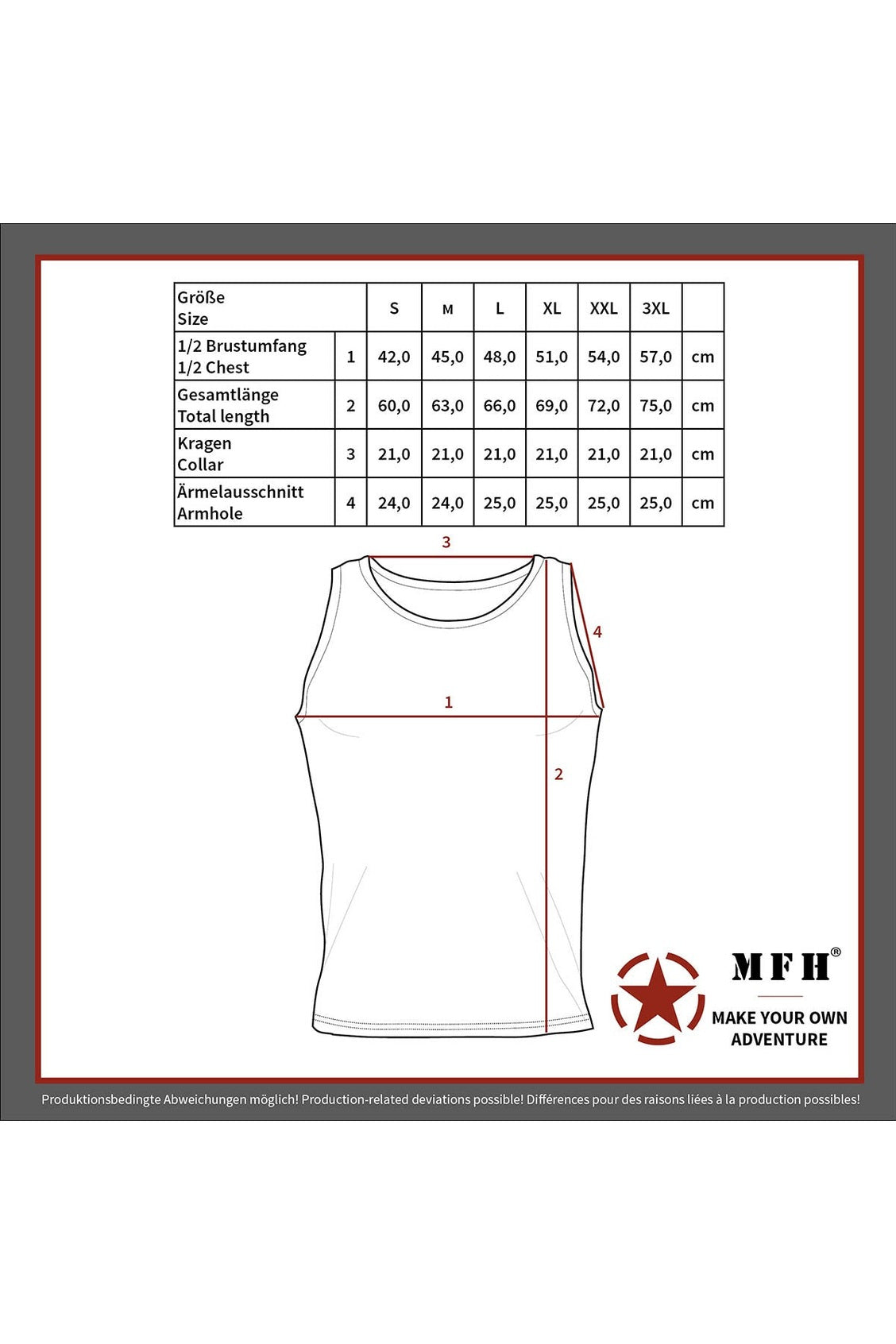 Russ. Marine Tank-Top MFH - INVICTUSLEGIO