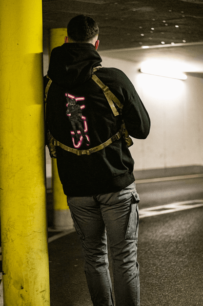 "SLAY" Hoodie - Off Black - INVICTUSLEGIO