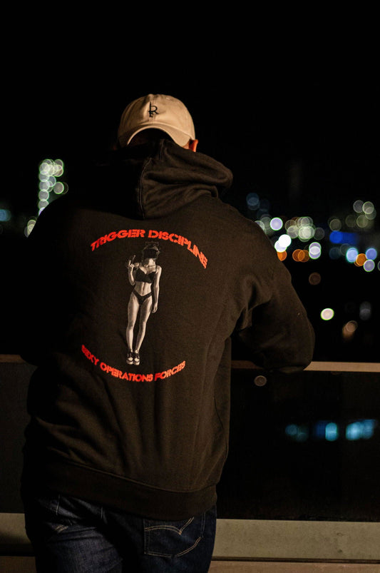 "SOF" Hoodie - Off Black - INVICTUSLEGIO