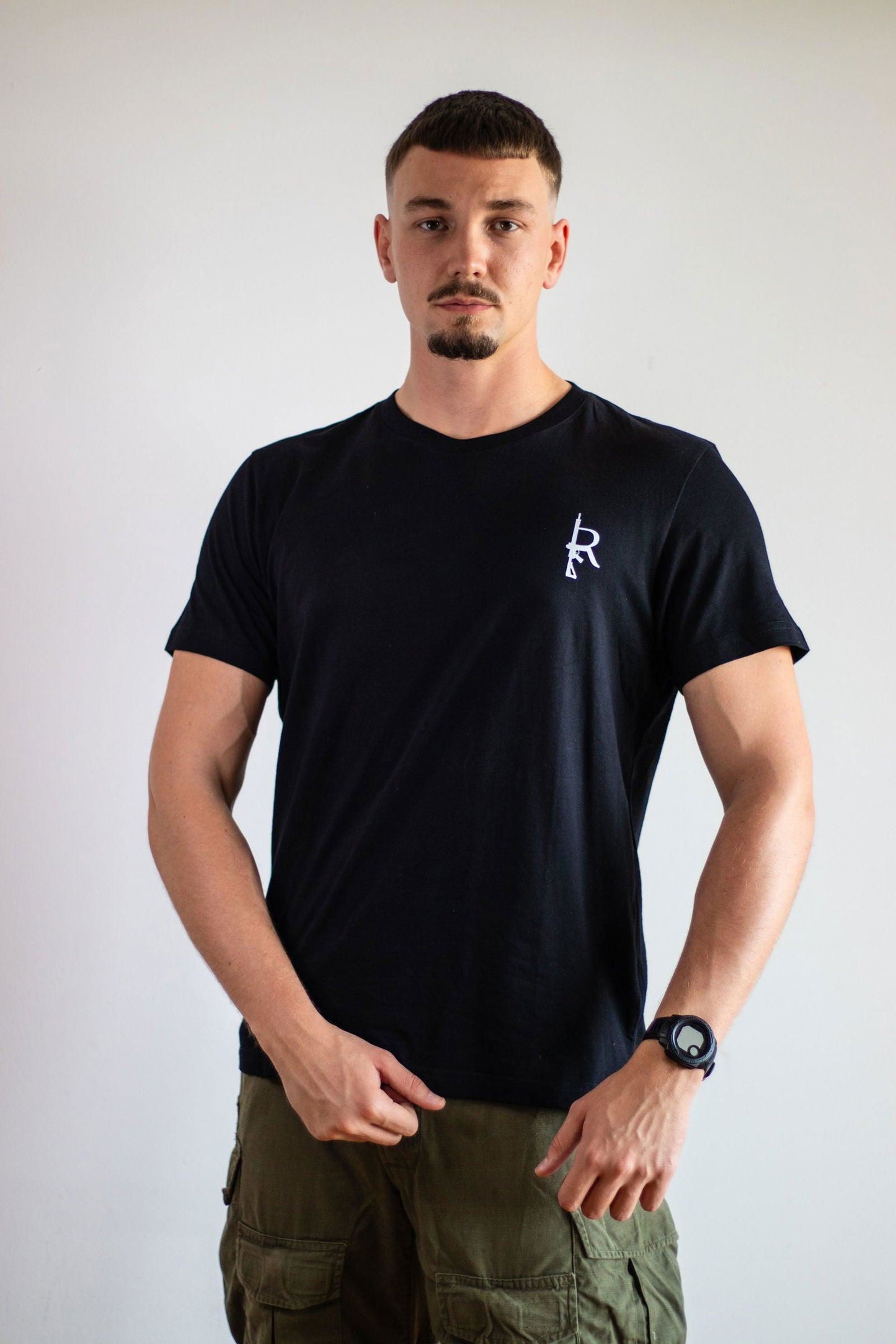 "SOF" TEE - Off Black - INVICTUSLEGIO