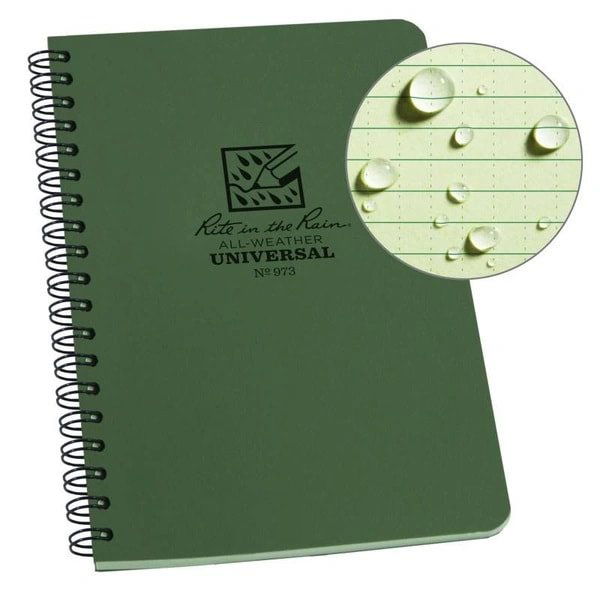Side Spiral Notebook RITE IN THE RAIN 773 - INVICTUSLEGIO