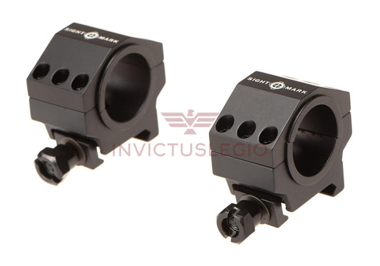 Sightmark 30MM / 25.4MM TACTICAL MOUNTING RINGS - LOW HEIGHT - INVICTUSLEGIO
