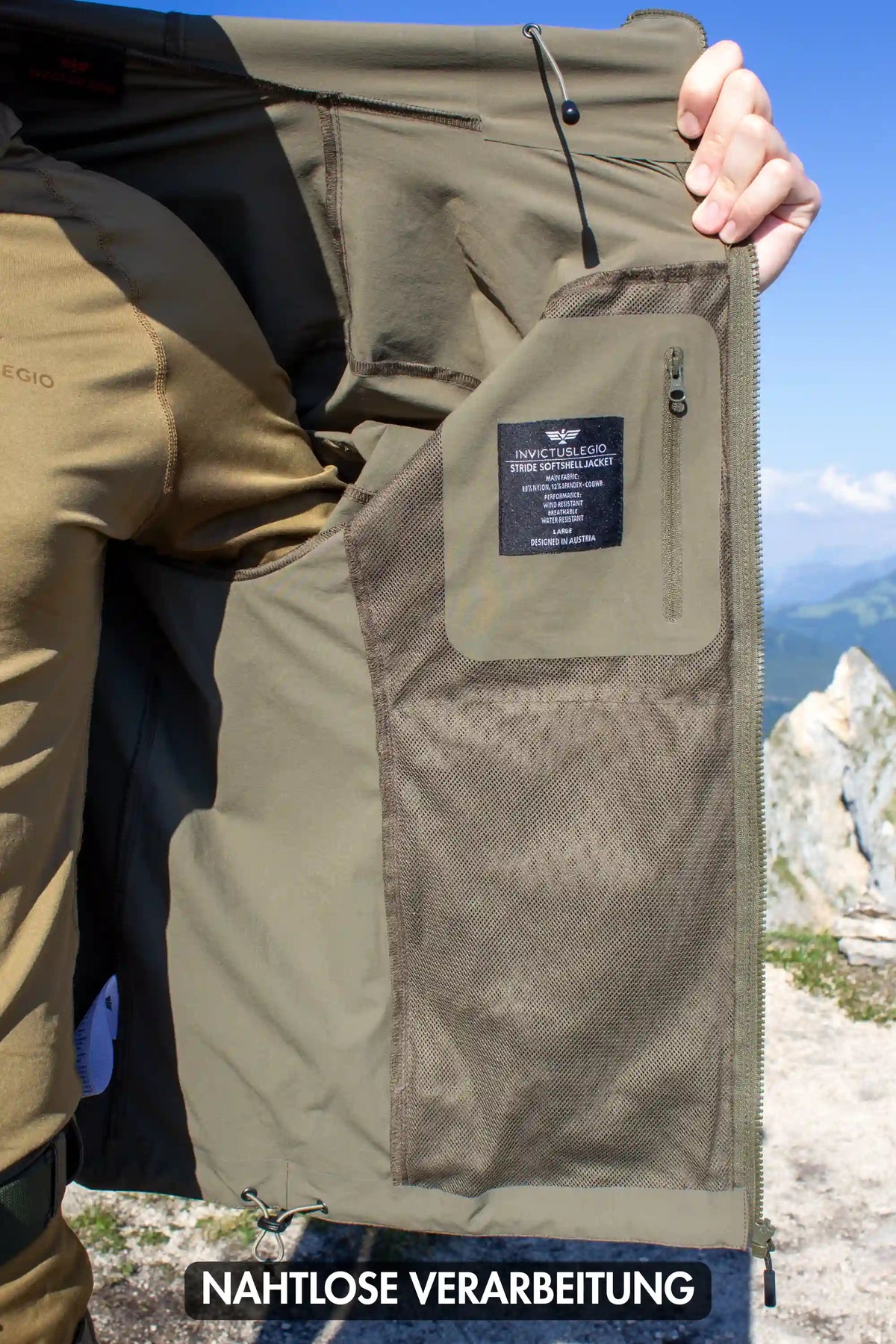 Stride Softshell Jacke