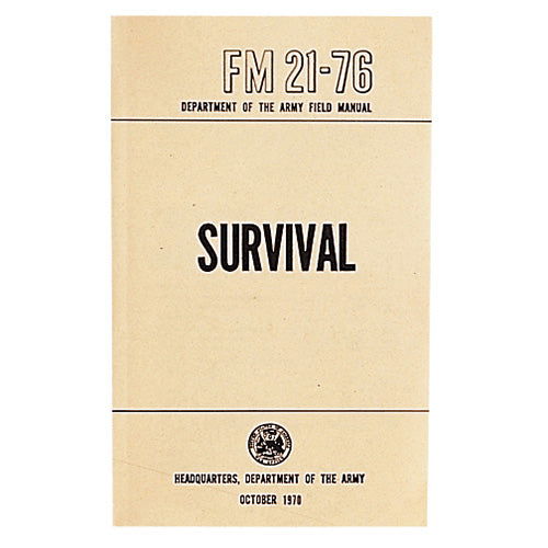 Survival Manual 288 pages - INVICTUSLEGIO