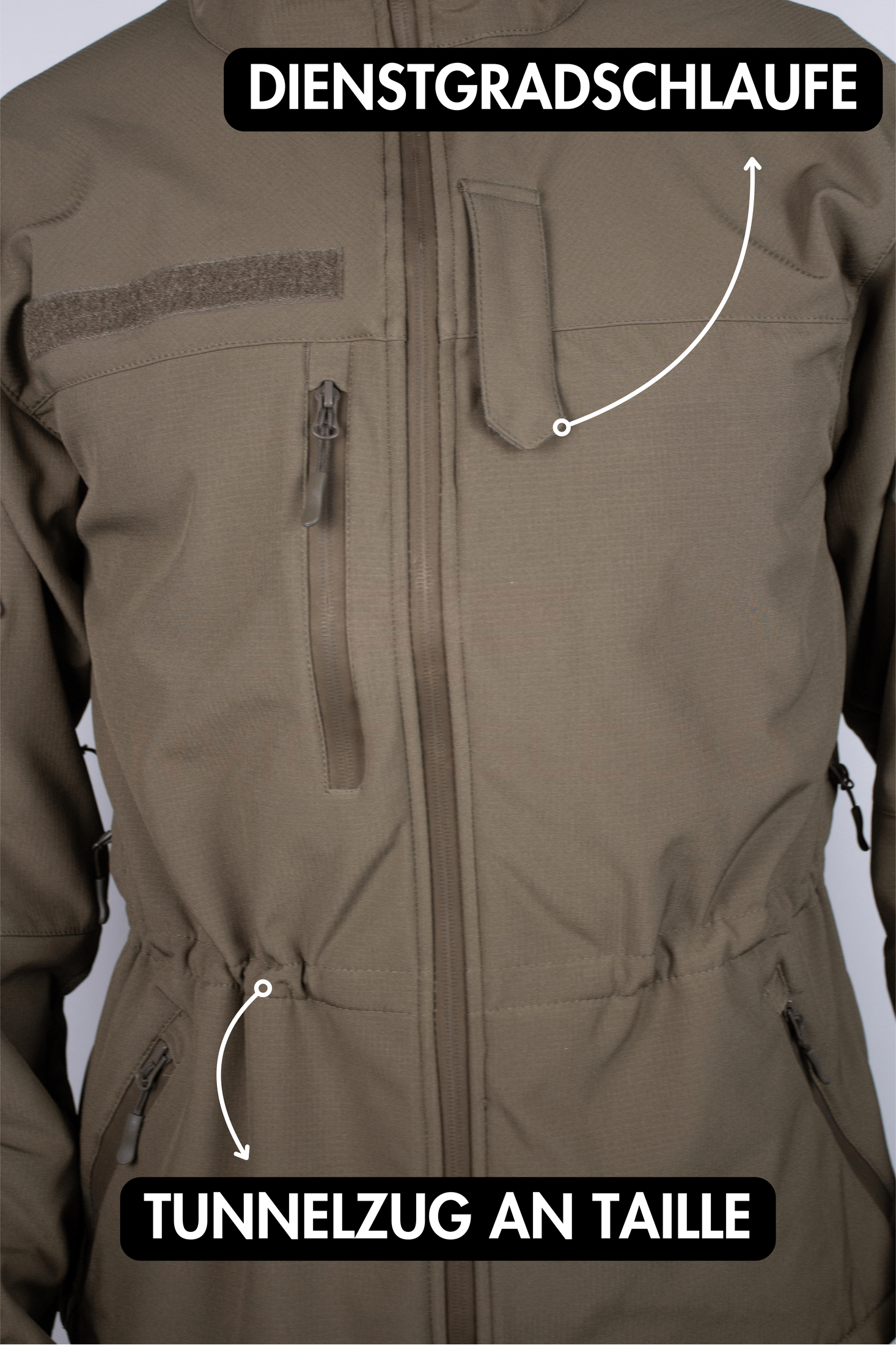 Veste softshell, « Haute Défense »