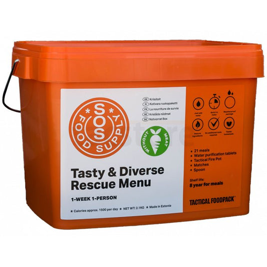 Tactical Foodpack SOS No Meat 2100g - INVICTUSLEGIO