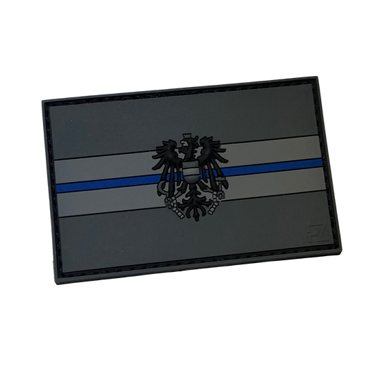 Thin Blue Line Austria Polizei Patch - INVICTUSLEGIO