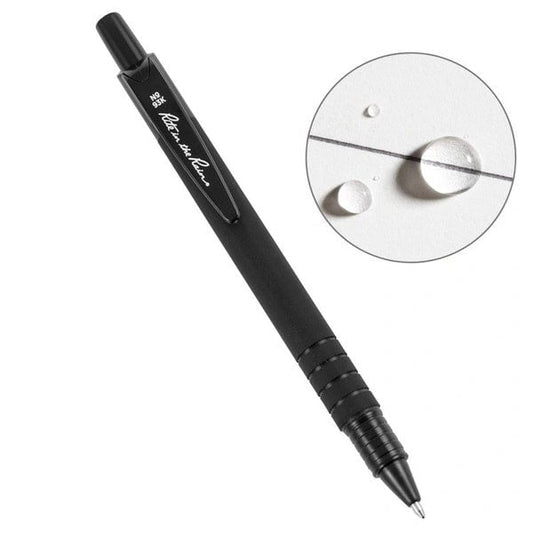 Tough Plastic Clicker Pen BLACK - INVICTUSLEGIO