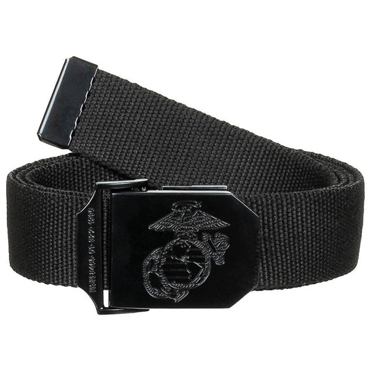 USMC Gürtel, schwarz, ca. 3,5 cm - INVICTUSLEGIO