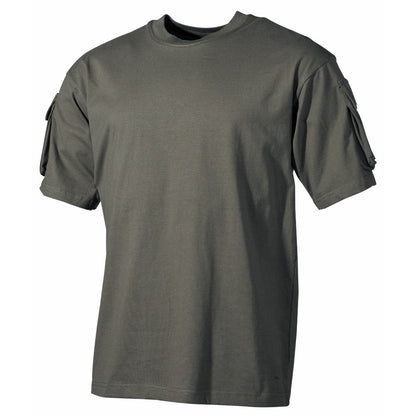 US T-Shirt, halbarm, mit Ärmeltaschen MFH - INVICTUSLEGIO