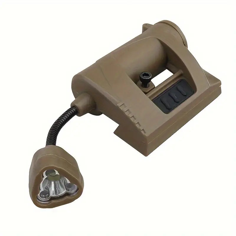 Ultra-Helles 3-Modus LED-Helmlicht mit Clip-On-Halterung - INVICTUSLEGIO