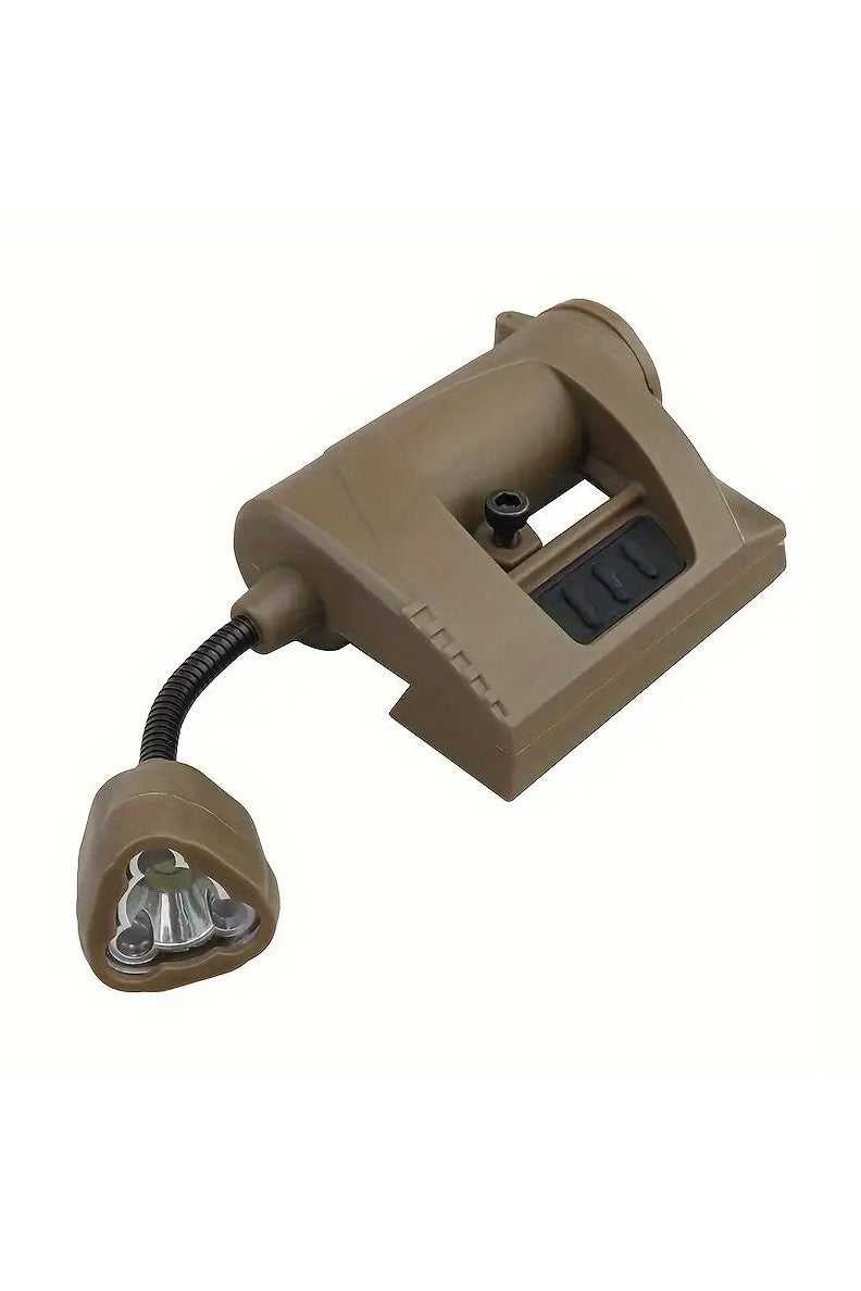 Ultra-Helles 3-Modus LED-Helmlicht mit Clip-On-Halterung - INVICTUSLEGIO