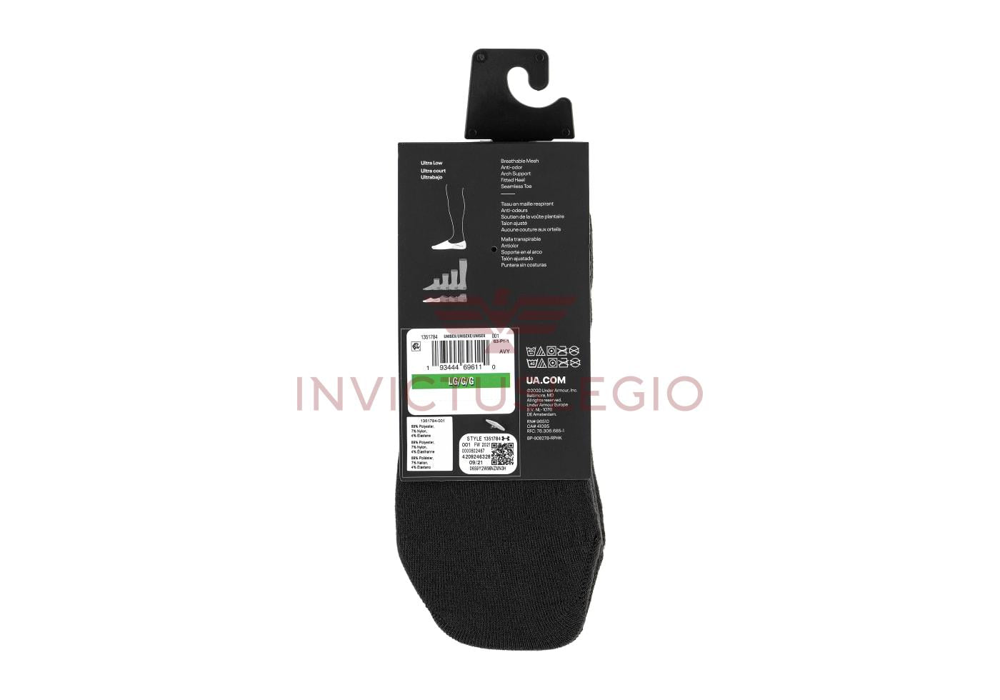 Under Armour UA ESSENTIAL ULTRALOWTAB 3PK - INVICTUSLEGIO