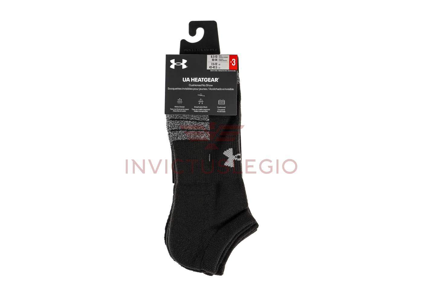 Under Armour UA HEATGEAR NO SHOW 3PK - INVICTUSLEGIO