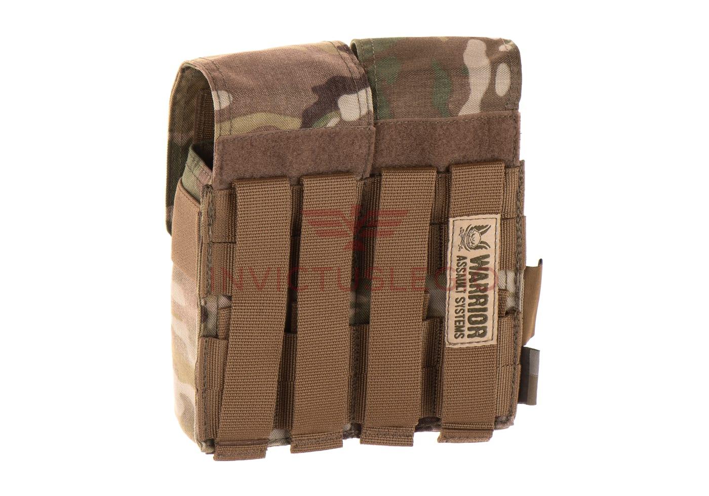 Warrior DOUBLE COVERED M4 5.56MM MAG POUCH - INVICTUSLEGIO