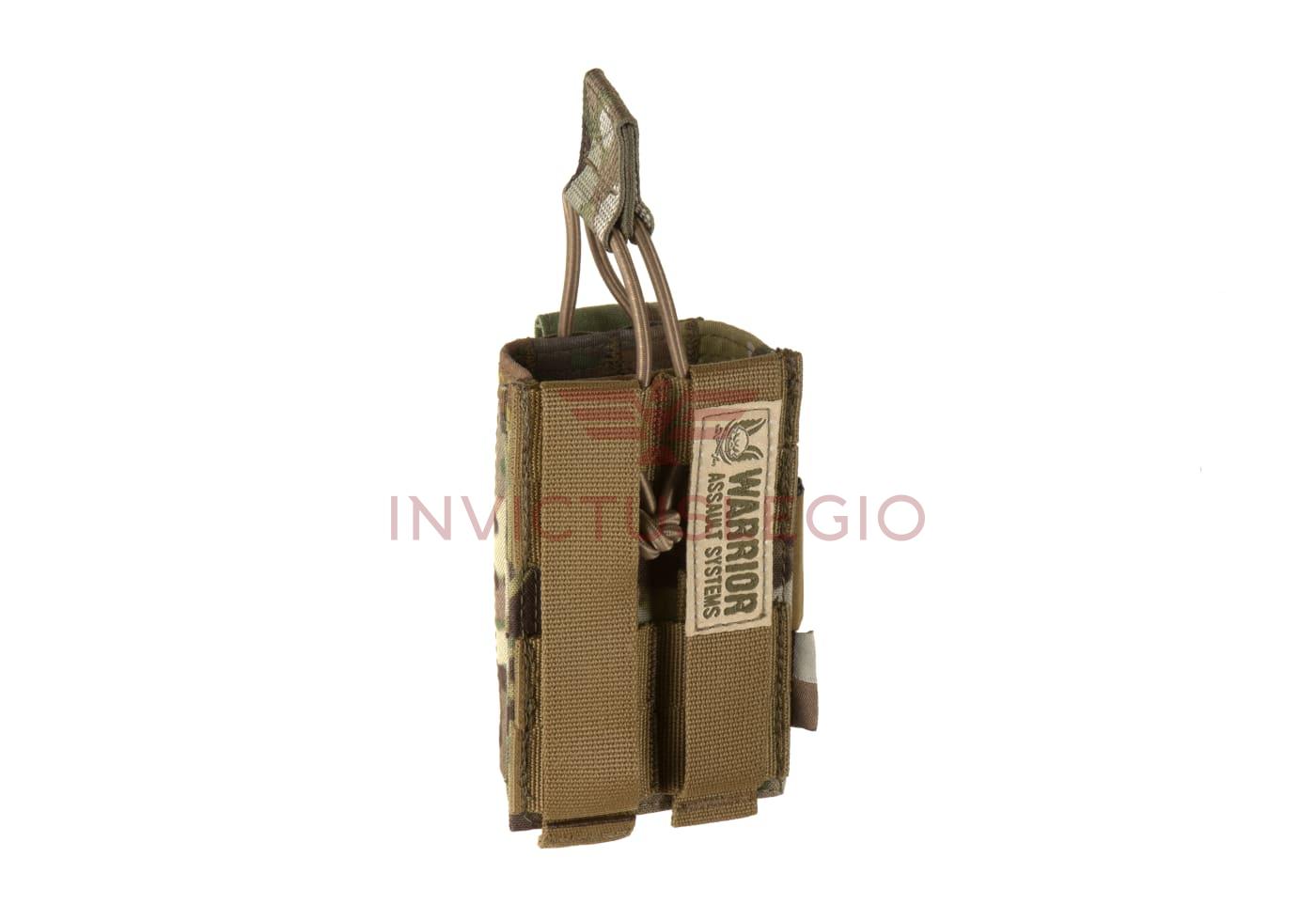 Warrior SINGLE OPEN MAG POUCH 5.56MM WITH 9MM - INVICTUSLEGIO