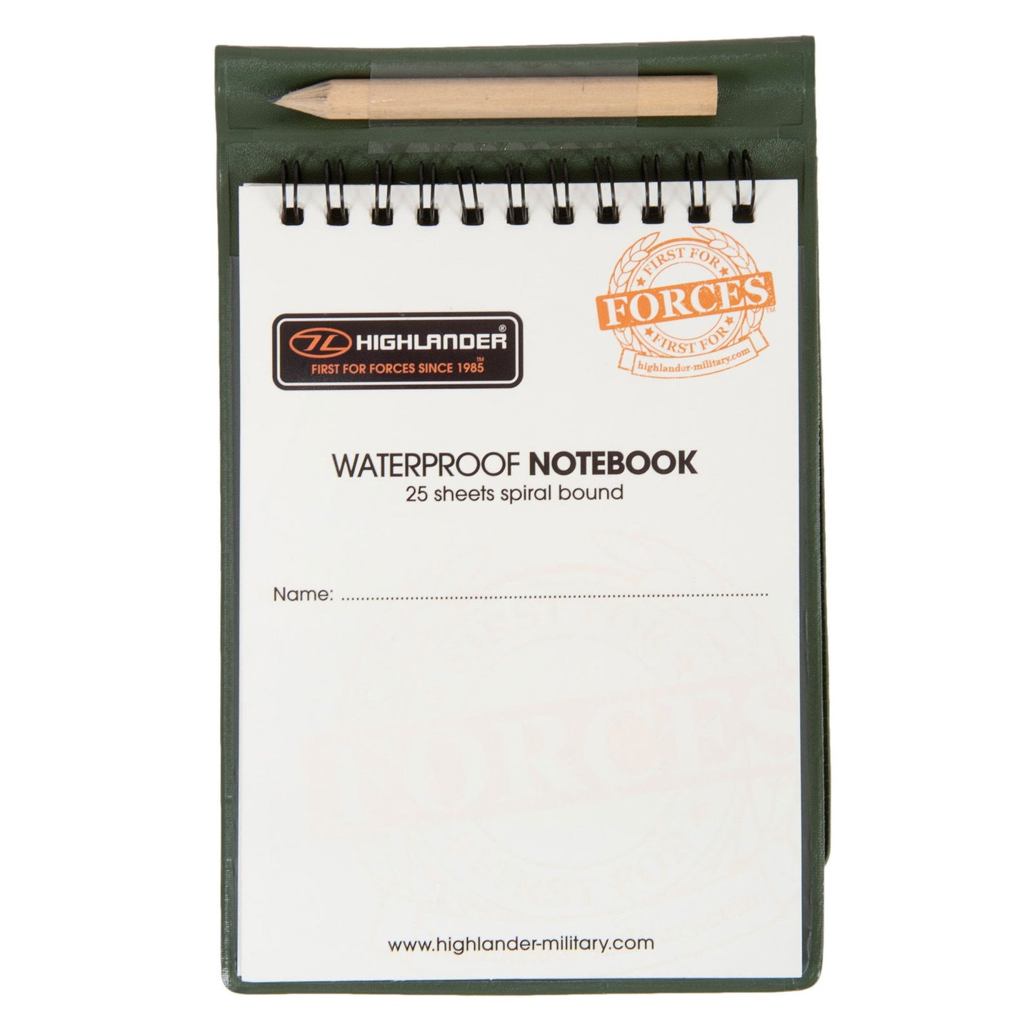 Waterproof Notebook 15x10.5cm - INVICTUSLEGIO