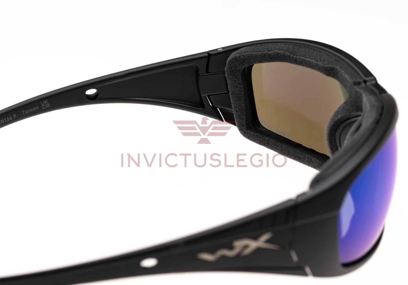 Wiley X WX BOSS CAPTIVATE POLARIZED BLUE MIRROR - INVICTUSLEGIO