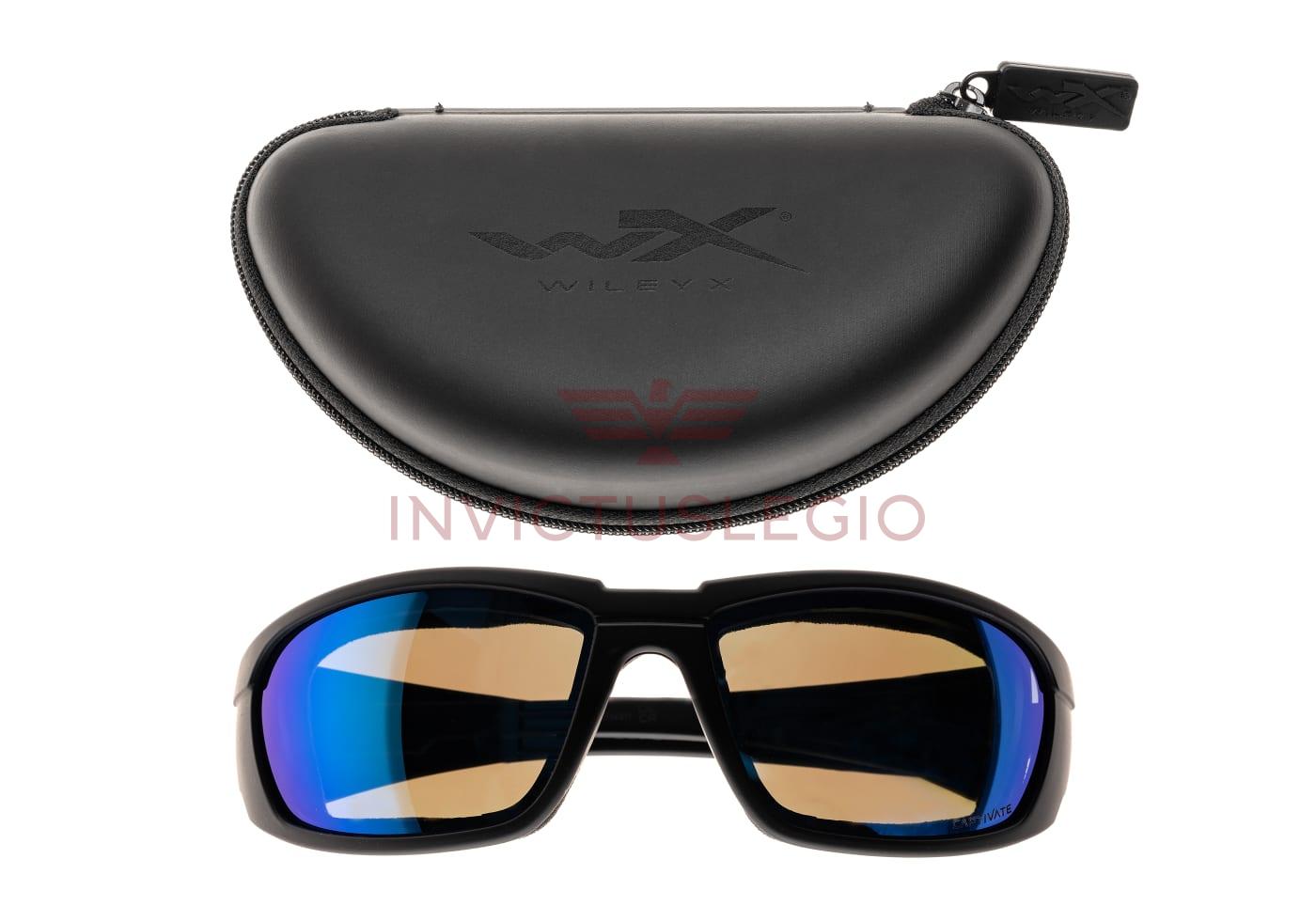 Wiley X WX BOSS CAPTIVATE POLARIZED BLUE MIRROR - INVICTUSLEGIO