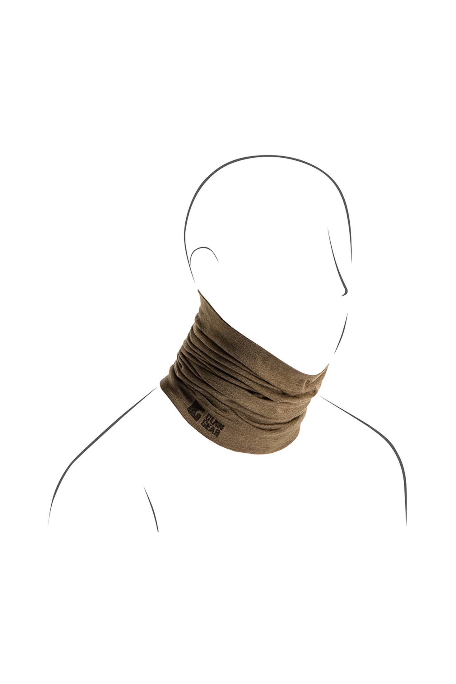 Clawgear MERINO SEAMLESS NECK GAITER