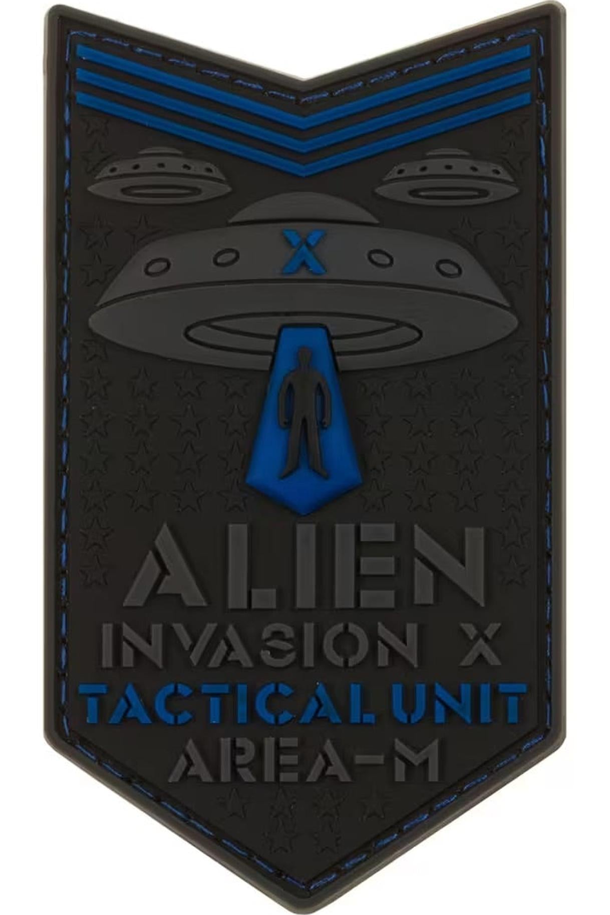 JTG Alien Invasion Tactical Unit Rubber Patch