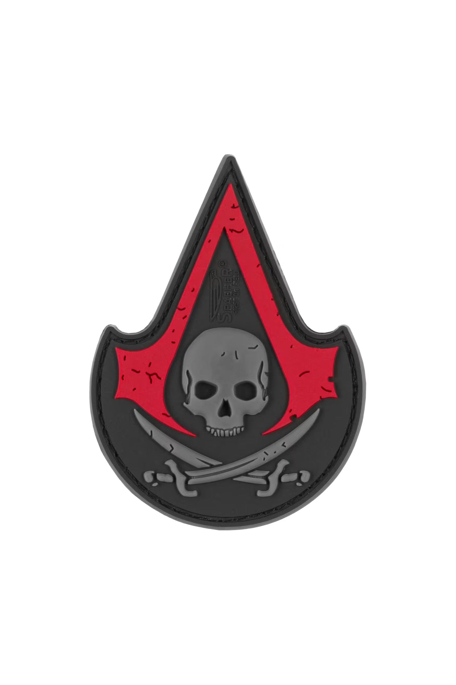 JTG Assassin Skull Rubber Patch