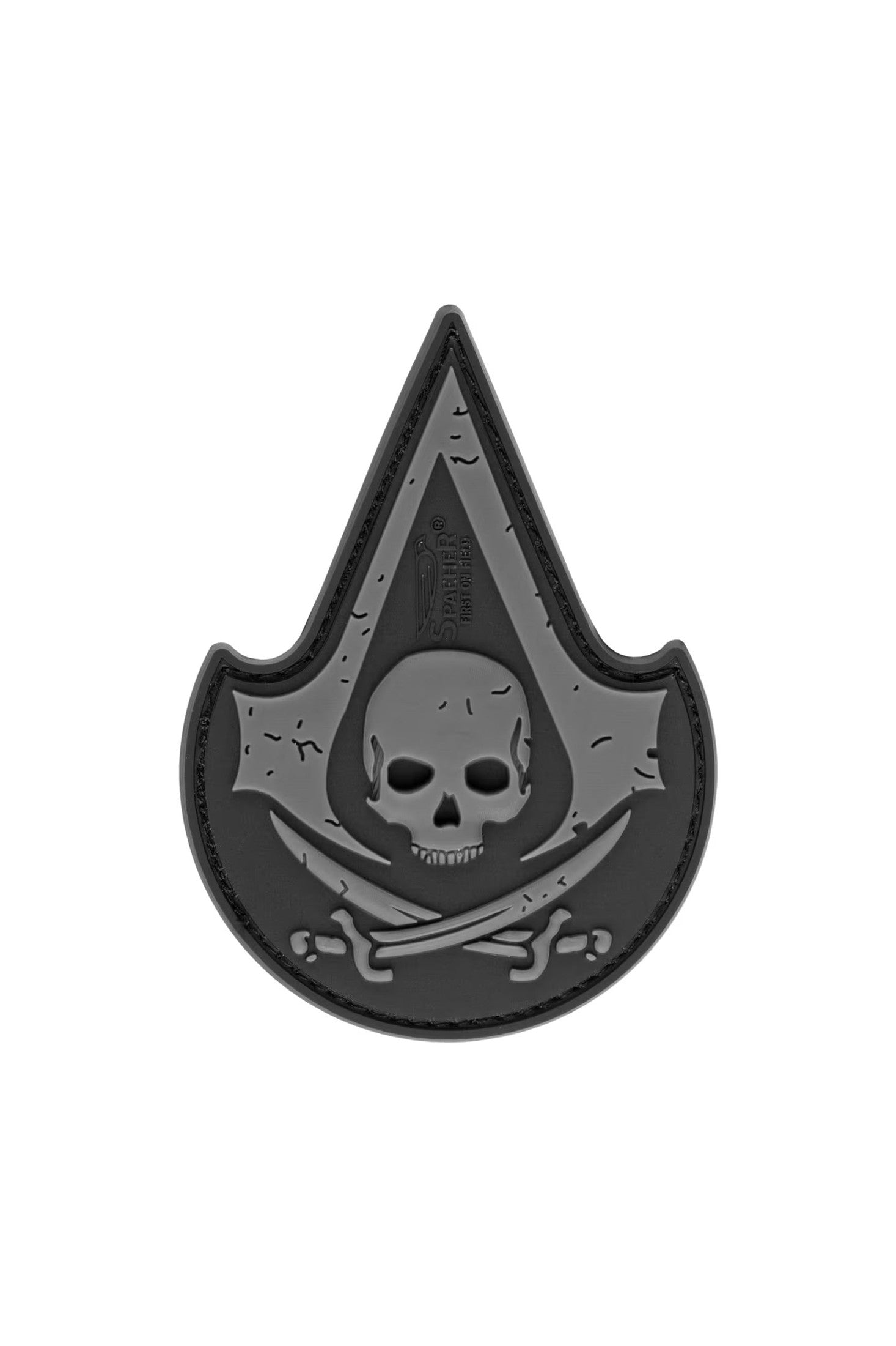 JTG Assassin Skull Rubber Patch
