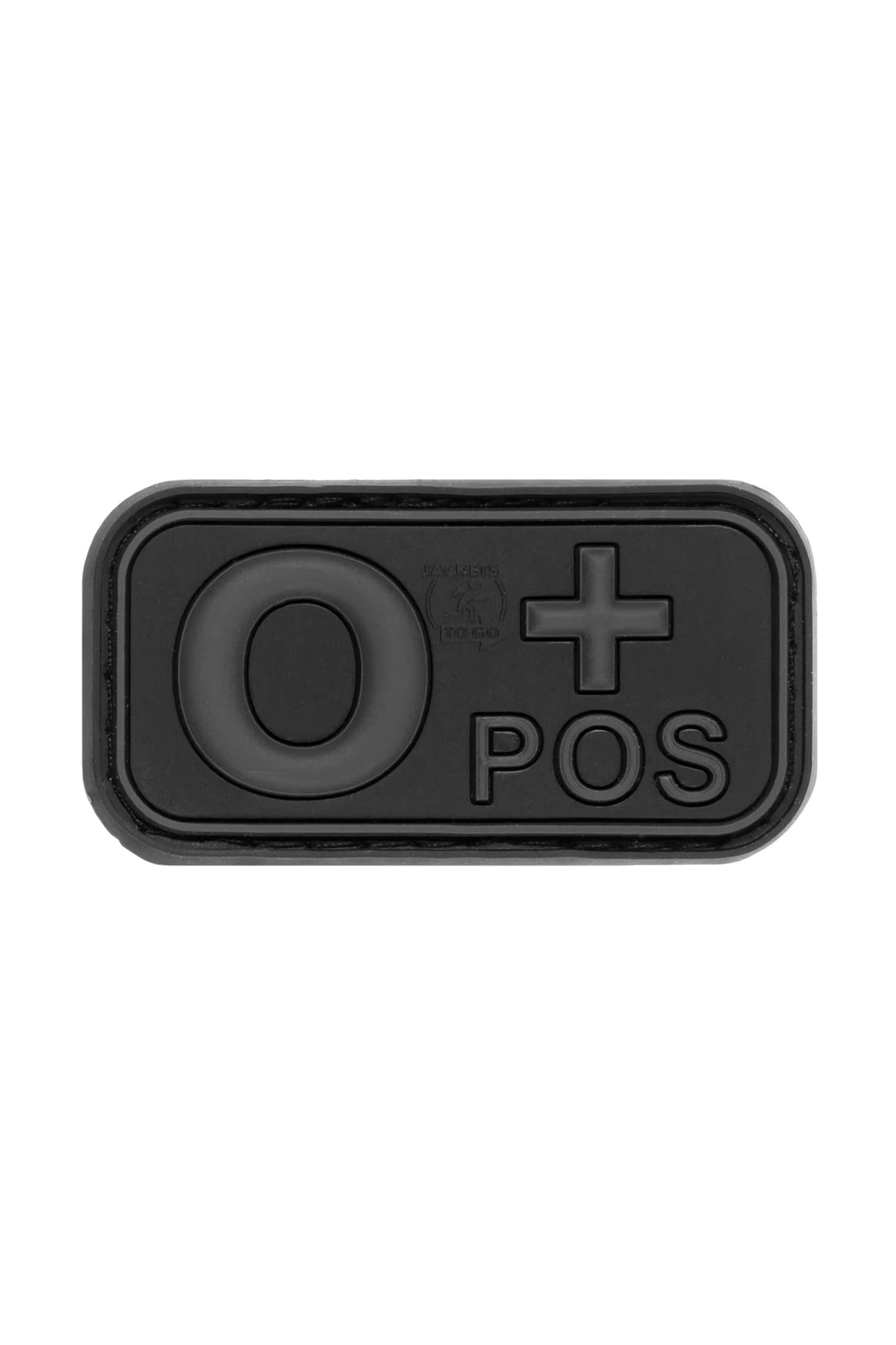 JTG Bloodtype Rubber Patch 0 Pos