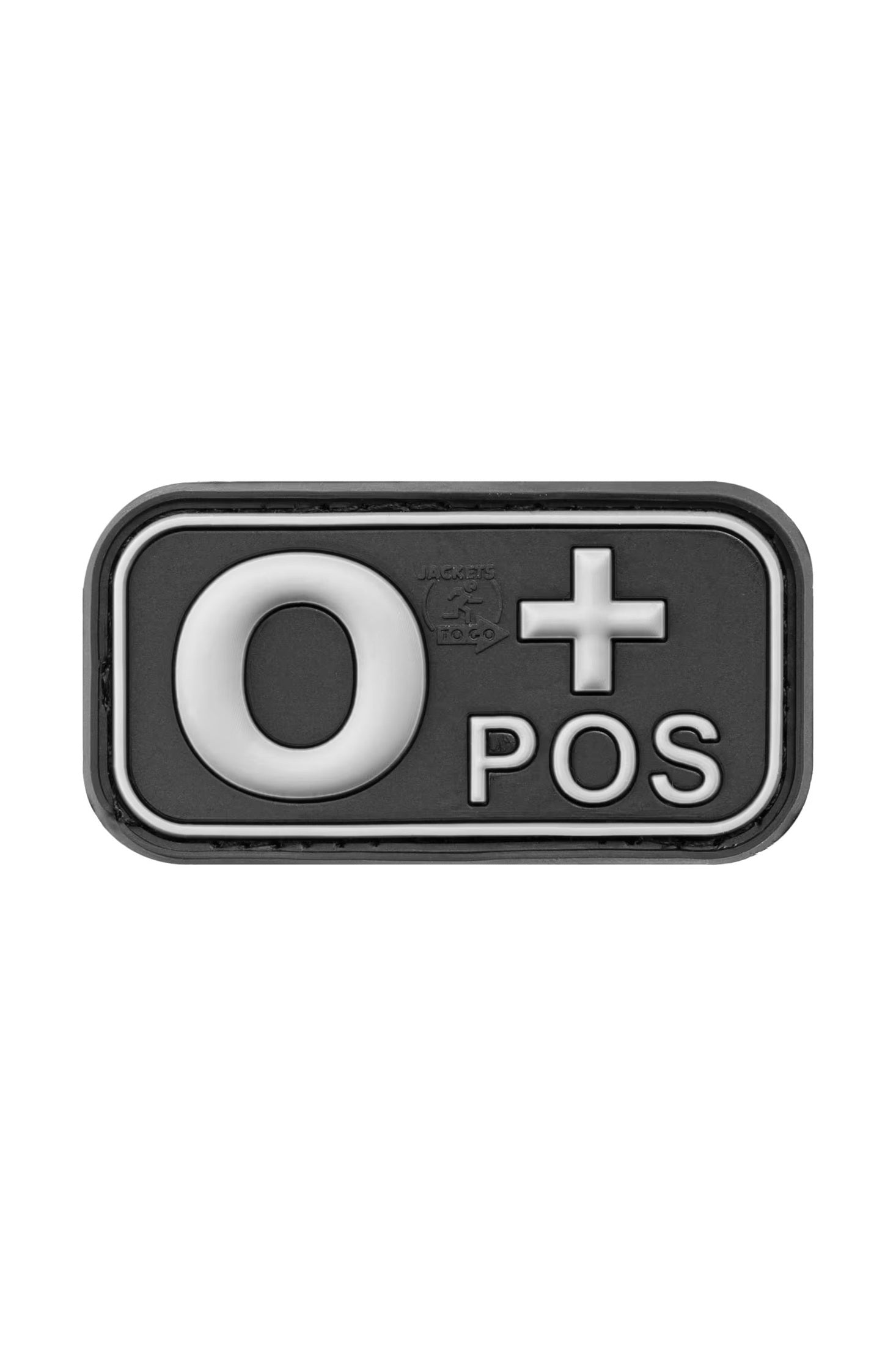 JTG Bloodtype Rubber Patch 0 Pos