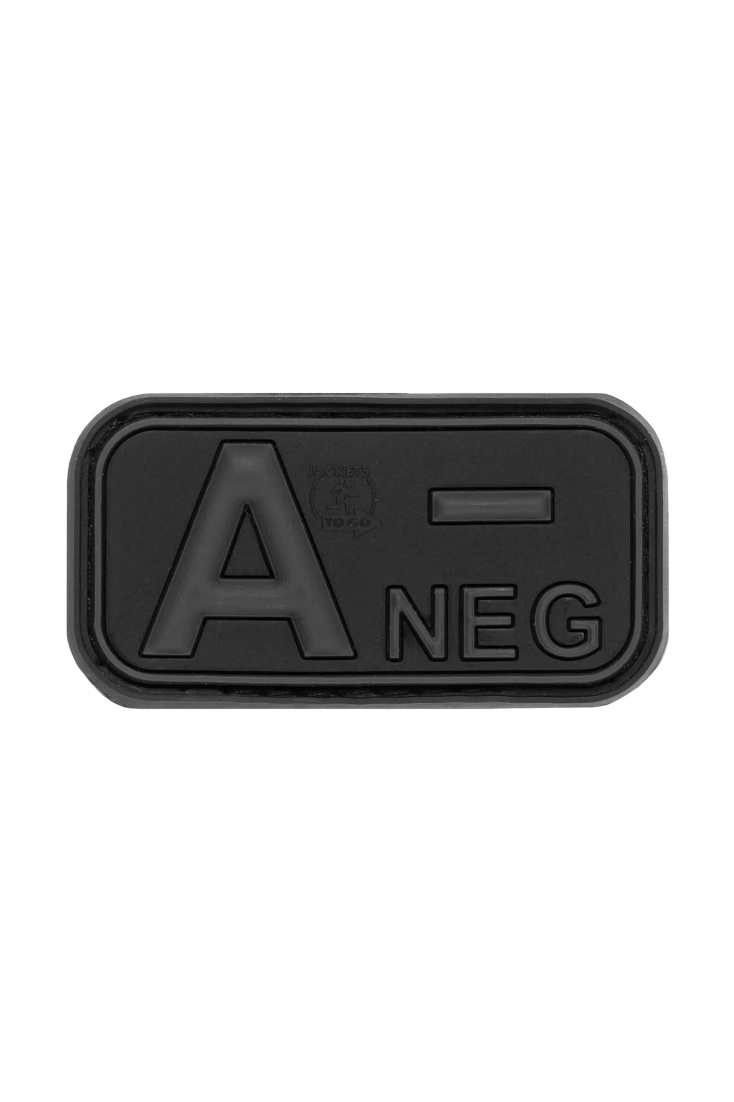 JTG Bloodtype Rubber Patch A Neg