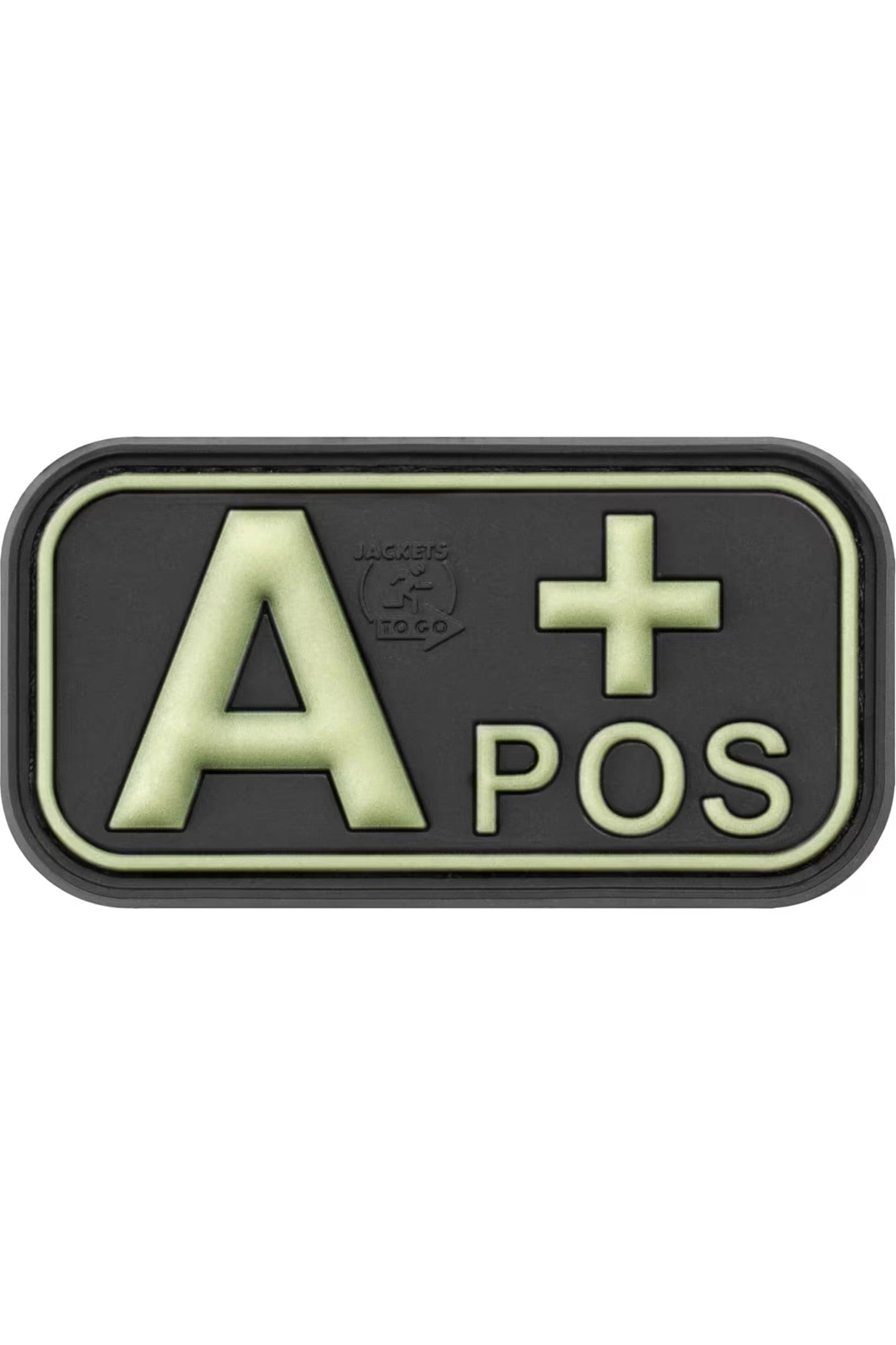 JTG Bloodtype Rubber Patch A Pos