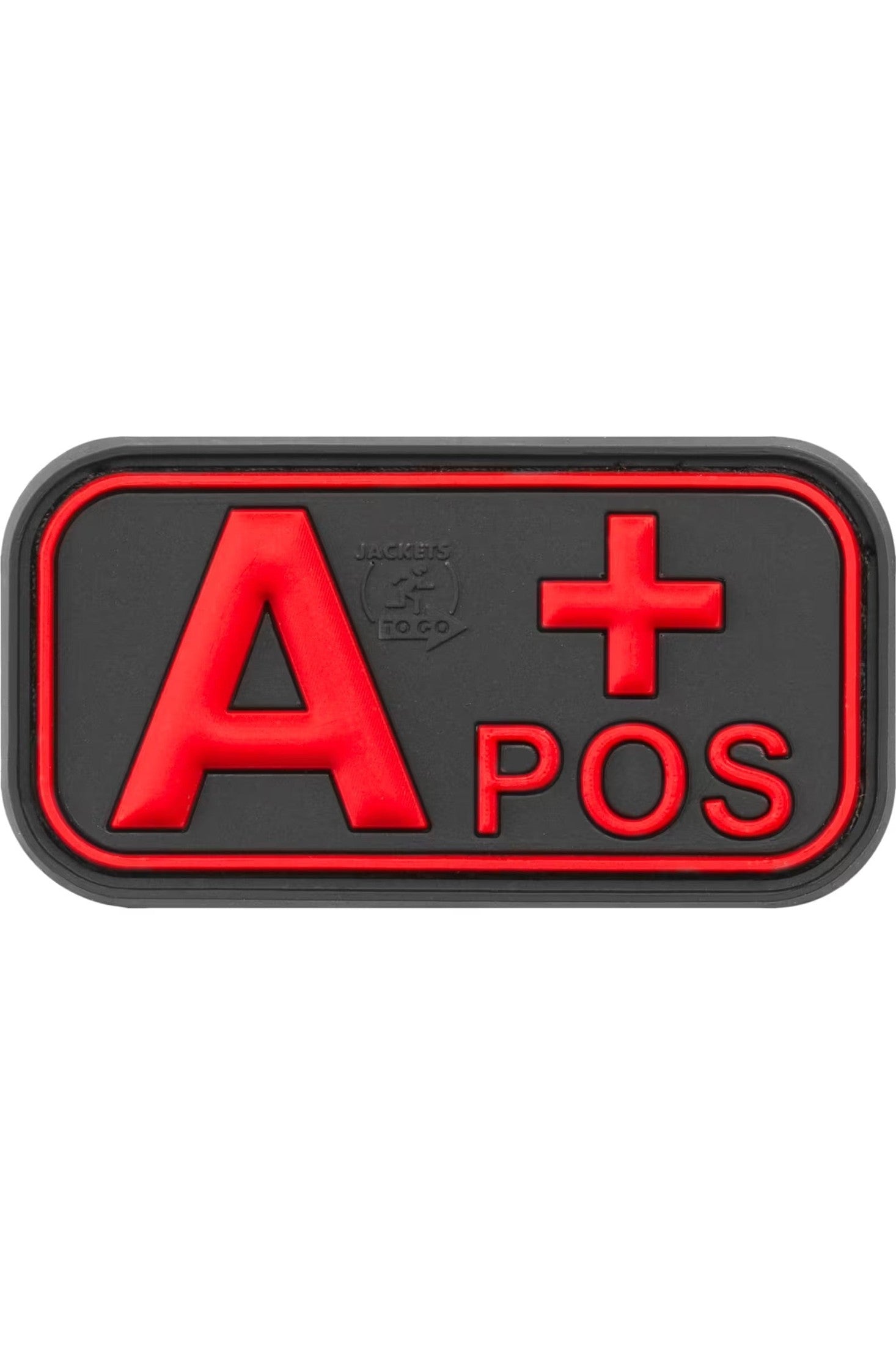 JTG Bloodtype Rubber Patch A Pos