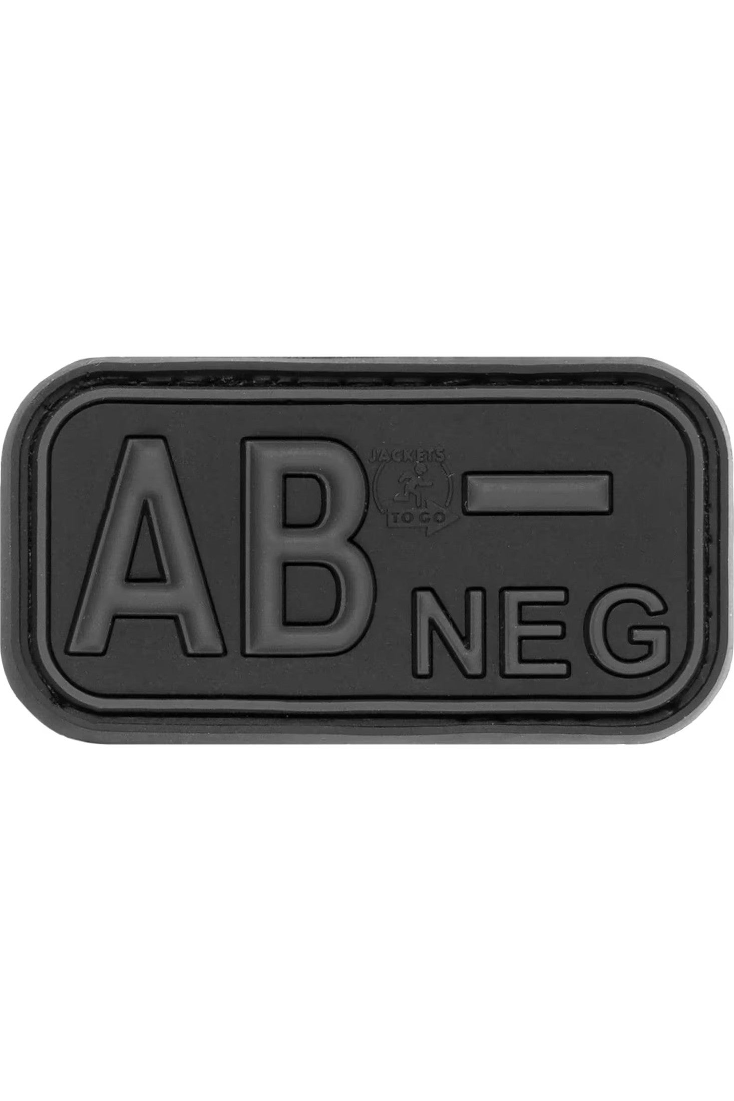 JTG Bloodtype Rubber Patch AB Neg