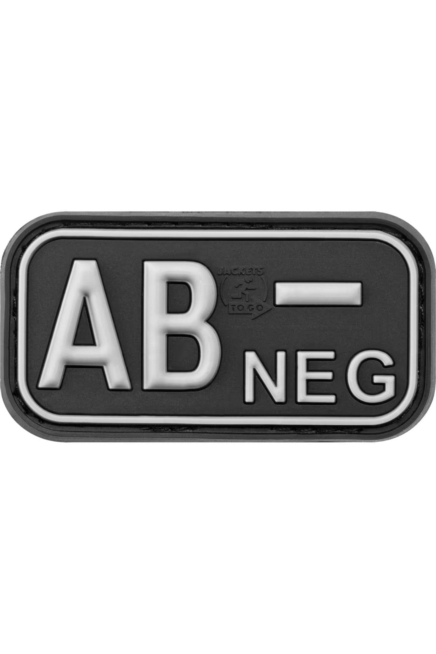 JTG Bloodtype Rubber Patch AB Neg