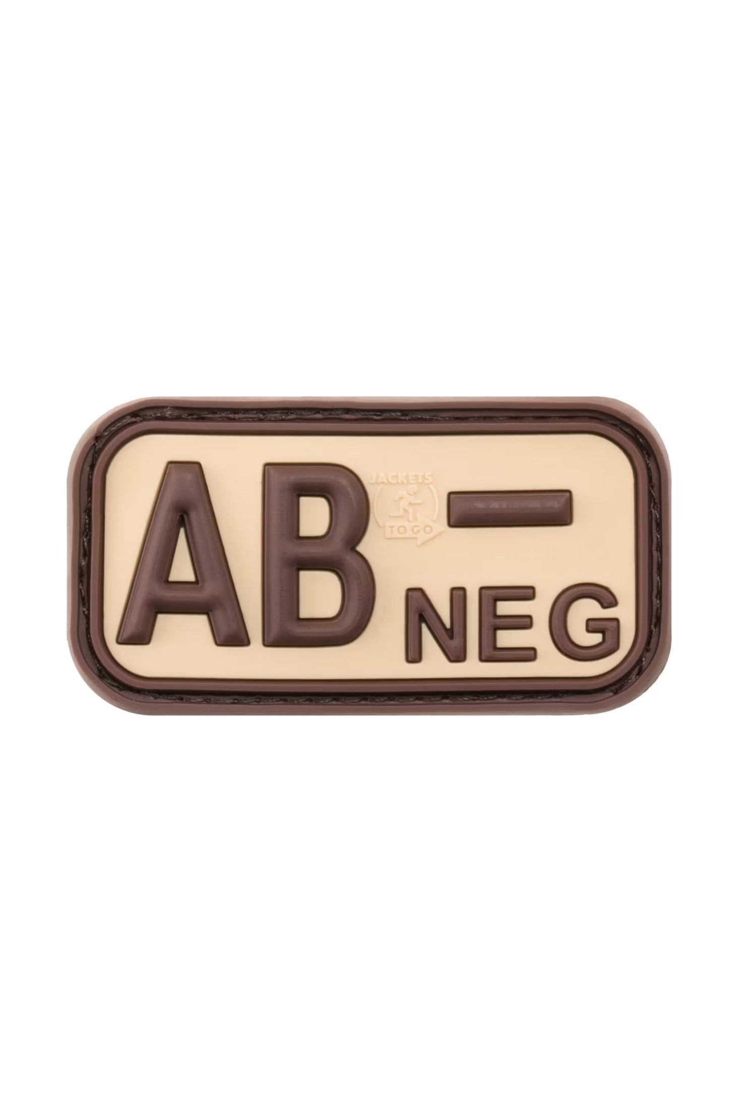 JTG Bloodtype Rubber Patch AB Neg