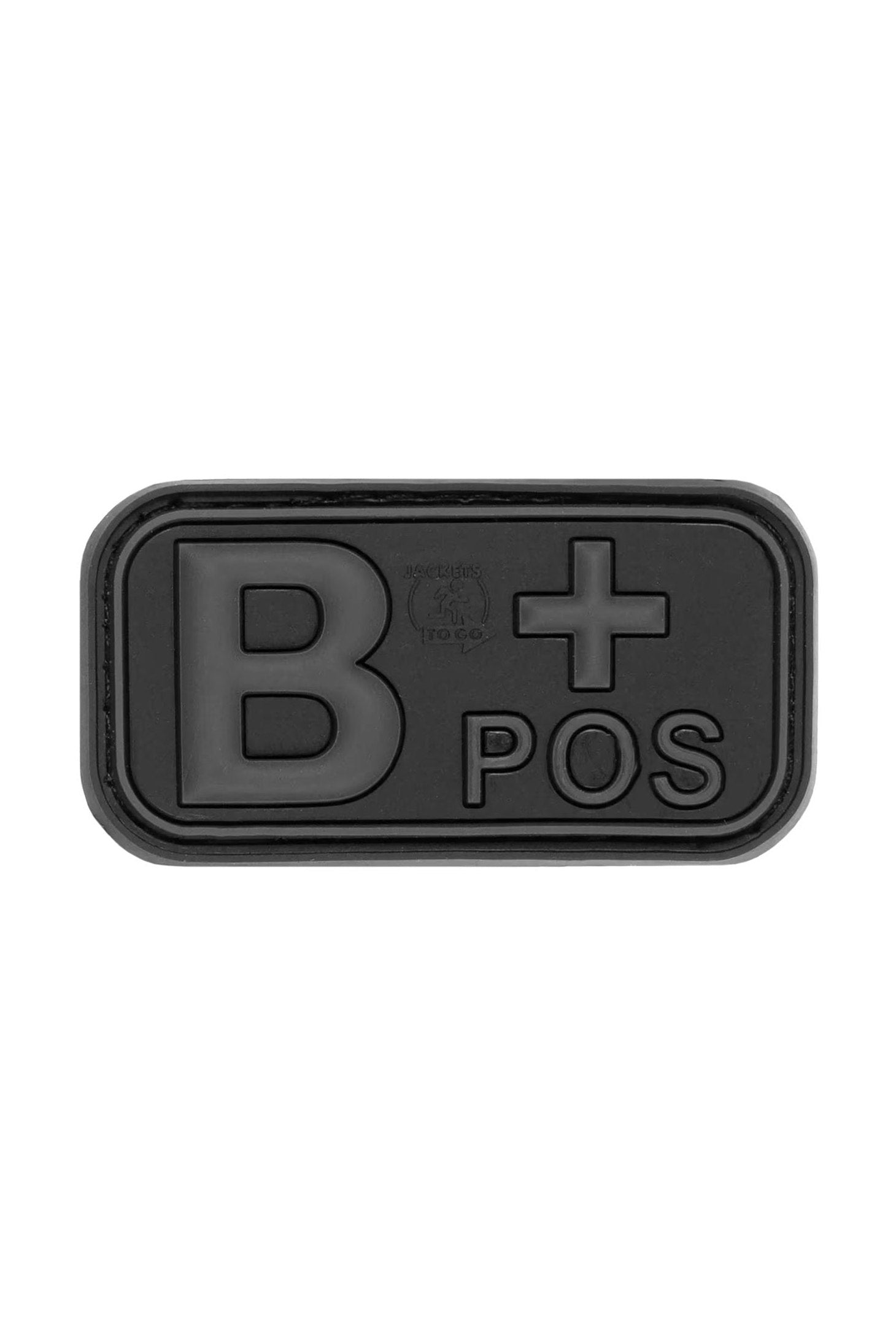 JTG Bloodtype Rubber Patch B Pos