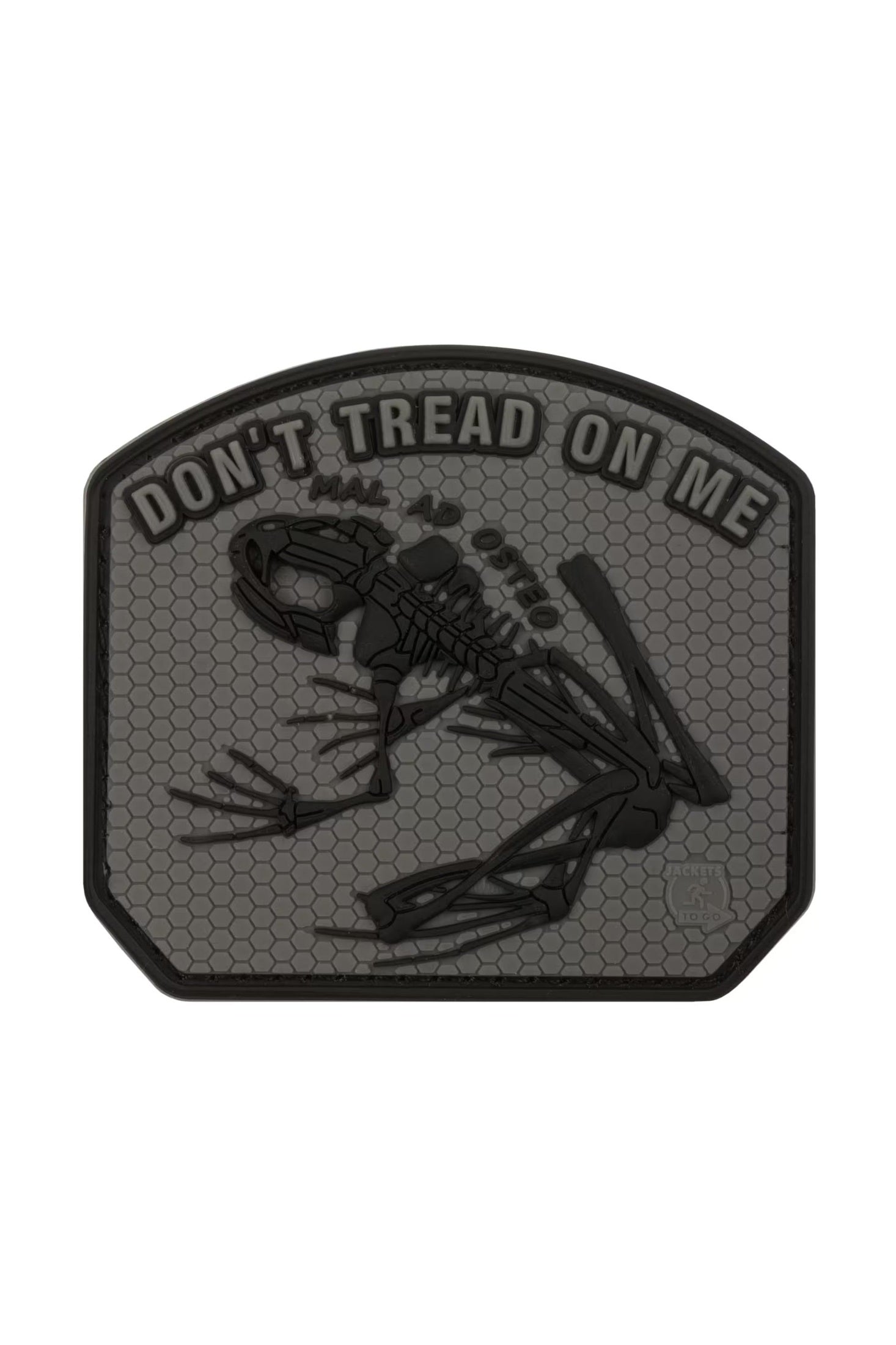 JTG Don't Tread on me Frog Rubber Patch