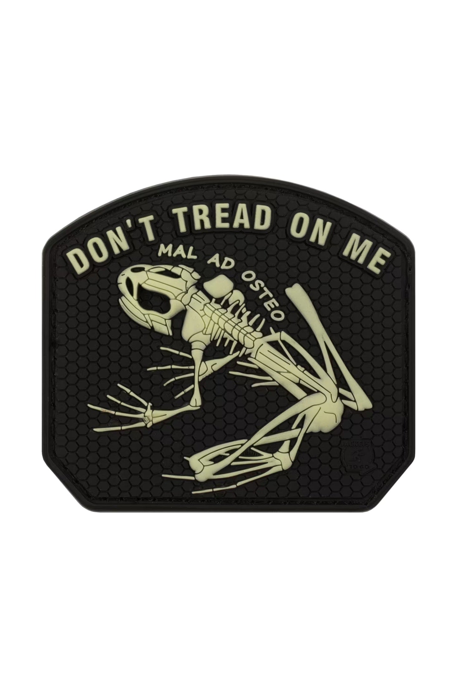 JTG Don't Tread on me Frog Rubber Patch