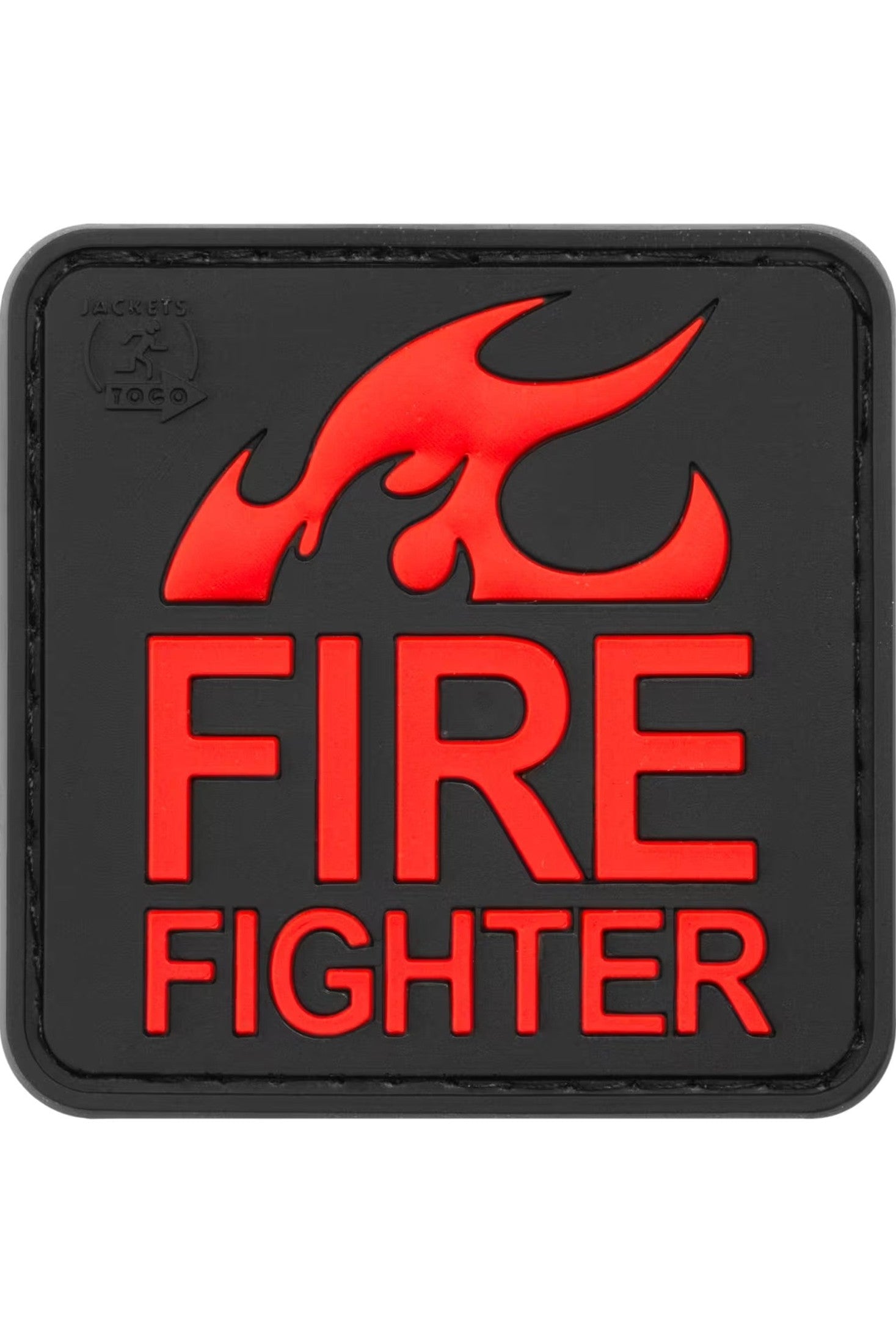 JTG Fire Fighter Rubber Patch