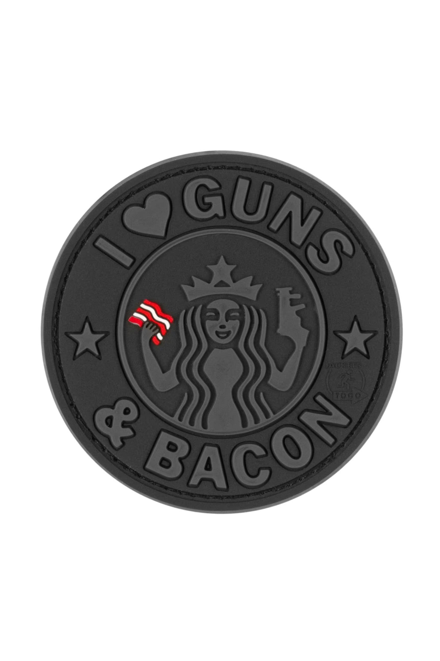 JTG Guns and Bacon Rubber Patch